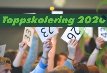Bli med på Toppskolering 2020 Bli med på Toppskolering 2020