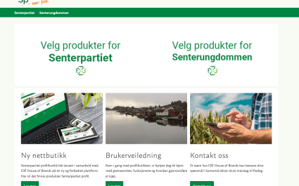 Ny nettbutikk