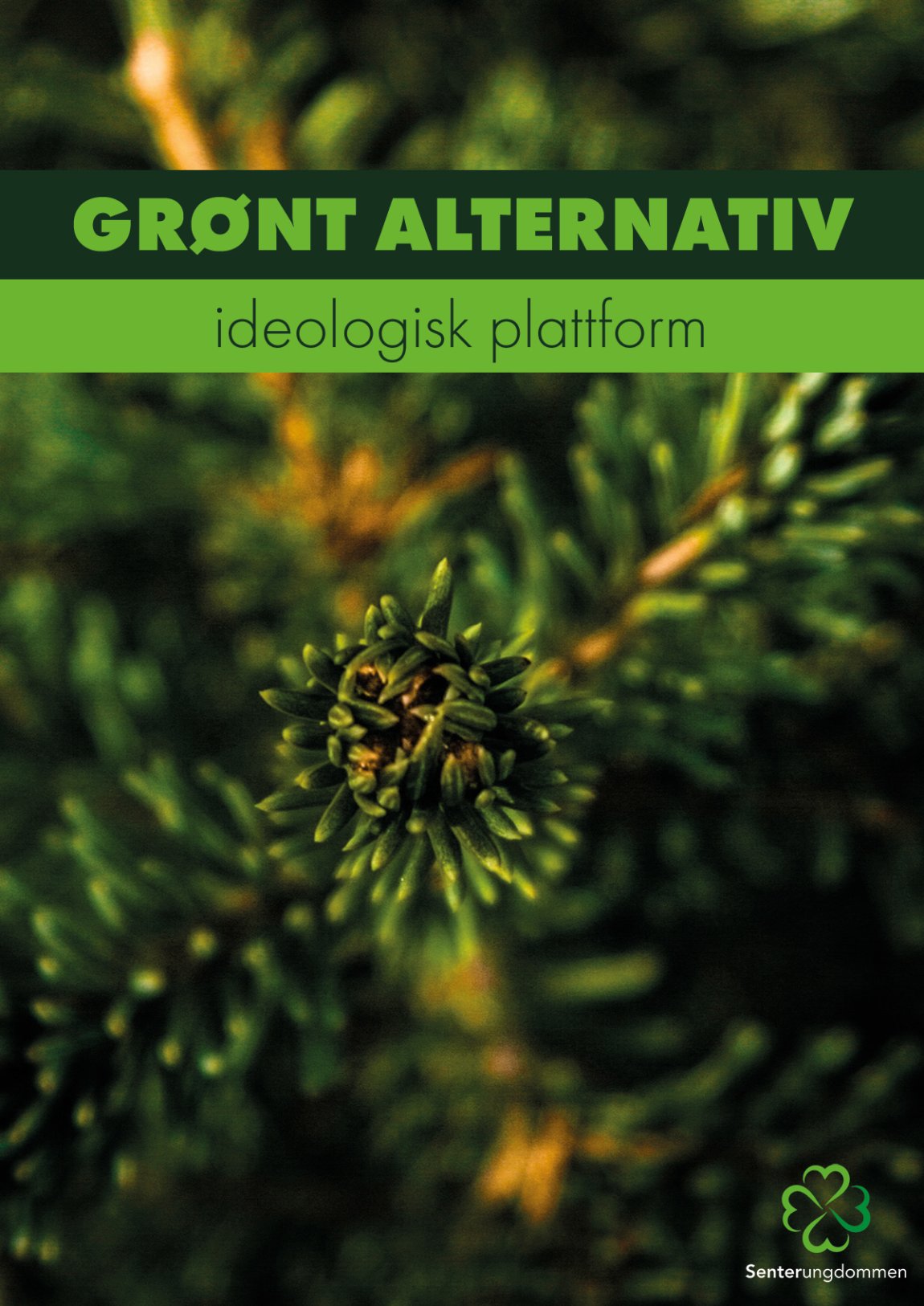 Andre utkast til Grønt Alternativ – Ideologisk plattform for Senterungdommen, er klart